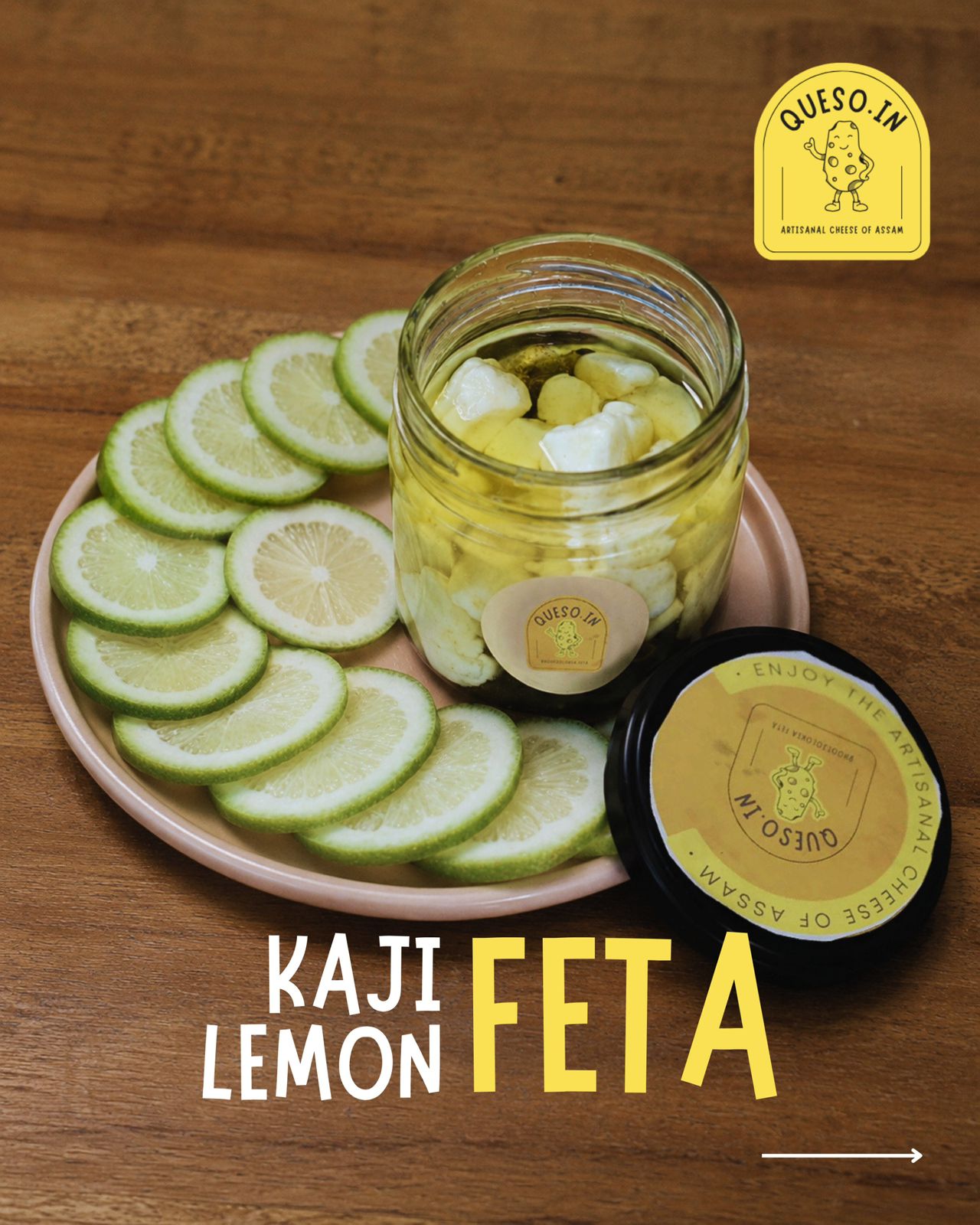 Pickled Feta  - Kaji lemon